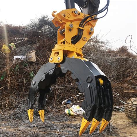 rock grapple mini excavator|aftermarket attachments for mini excavator.